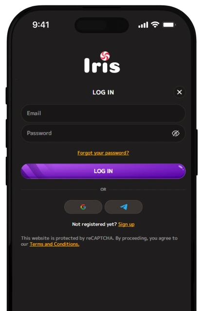 Iris Casino-Login.